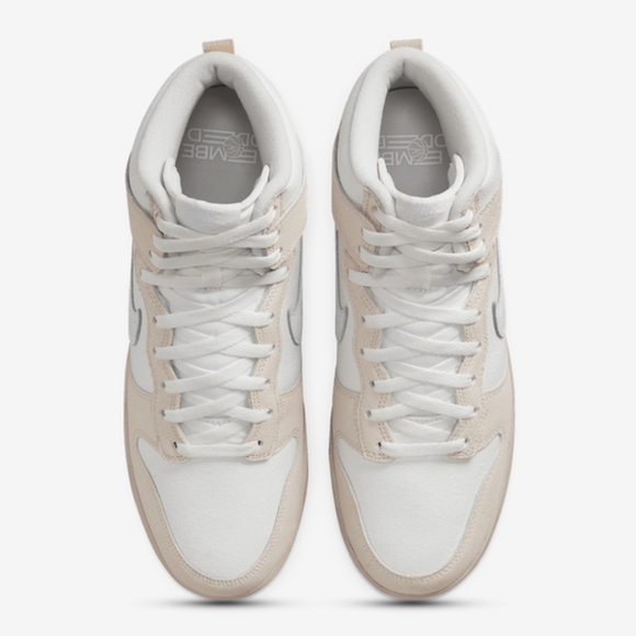 Nike Dunk High Retro Summit White - Phantom - Pink Oxford - Picture 5 of 16